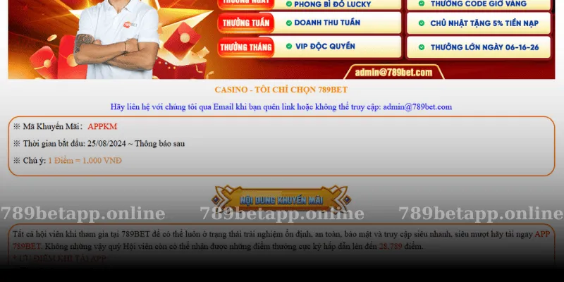Chi Tiết Chương Trình Tải App Nhận Thưởng 789BET