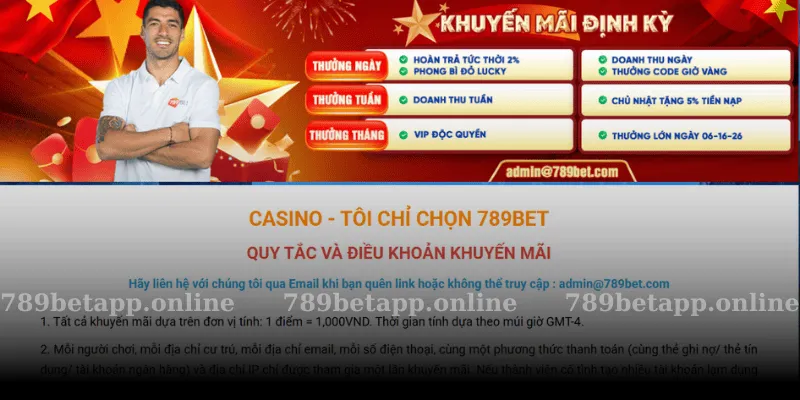 Giới thiệu về quy tắc và điều kiện nhận thưởng 789BET
