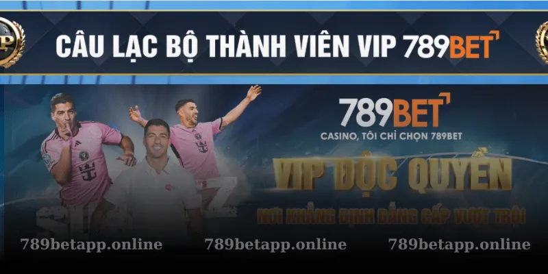 VIP ĐỘC QUYỀN TẠI 789BET